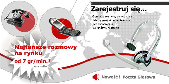 TeleGadu - rozmawiaj taniej na telefony stacjonarne i komórkowe od 7gr/min netto