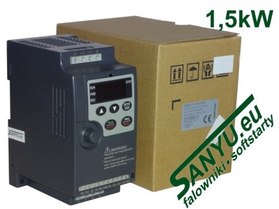 Falownik SANYU SX1000-1R5G-2 (1x230V, 1,5kW)