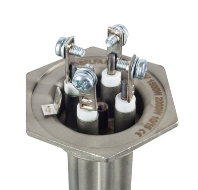 GRZAŁKA PODWÓJNA KWASOODPORNA NIERDZEWNA 1,5+2kW