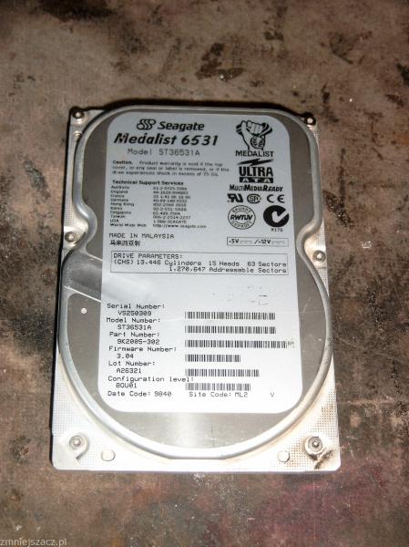Dysk Seagate Medalist 6531