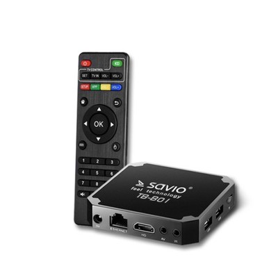 MINI PC SMART TV BOX SAVIO TB-B01 ANDROID 7