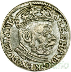 K11-83 BATORY, Trojak 1583, Olkusz