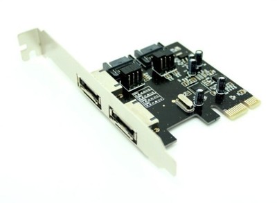 Kontroler PCI Express PCI-E 2x SATA 3.0 zewn/wewn