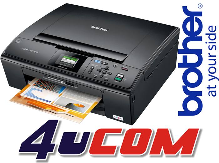 BROTHER DCP-J315W +ORG.TUSZE DCPJ315W FV RYBNIK
