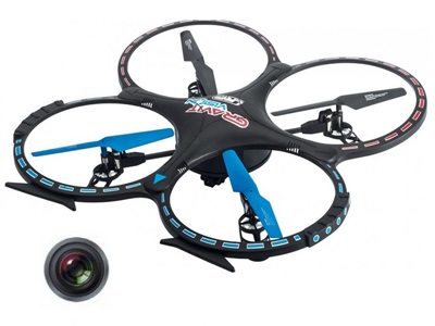 Dron Gravit Vision, kamera HD, loty 3D