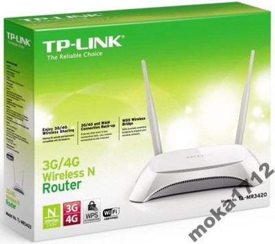 TP-Link TL-MR3420 ROUTER BEZPRZEWODOWY 3G / 4G LTE