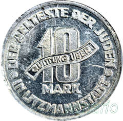 Getto, 10 marek 1943 r, MENNICZE, WYŚMIENITE, MS65