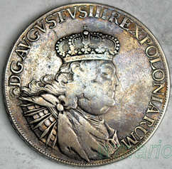 August III, talar koronny 1755