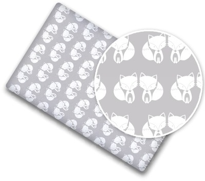 PRZEŚCIERADŁO BAWEŁNA MATERIAŁOWE 120x60 BABYMAM