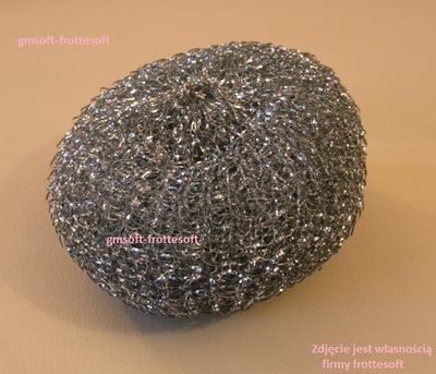 ZMYWAK METALOWY DRUCIAK KUCHENNY DUŻY 80g