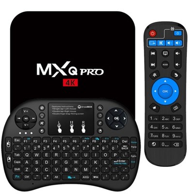 TV BOX MXQ PRO S905W Android 7 + klawiatura i8