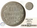 10 Groszy 1835, ECC MS63, Wolne Miasto Kraków BCM