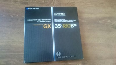 szpula i taśma TDK GX 35/180 Bm alu. 26,5