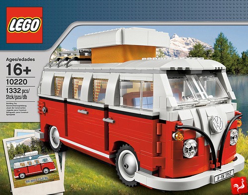 KLOCKI 10220 VOLKSWAGEN CAMPER VAN