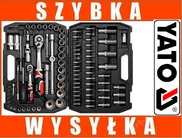 ZESTAW NARZEDZIOWY KLUCZY YT-1268 YATO 94 + CHWYT