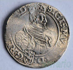 795. Grosz 1596, Poznań, b.rzadki