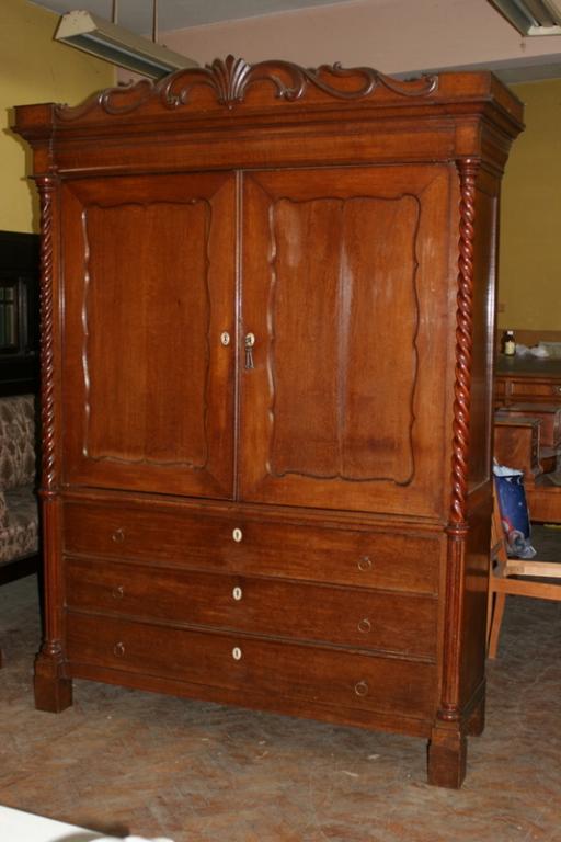 SZAFA ODZIEŻOWA, DĘBOWA - DLA SINGLA