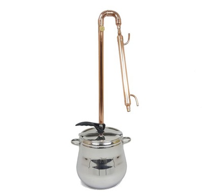 Destylator prosty mikro pot-still szybkowar miedź