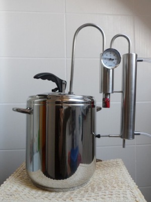 DESTYLATOR SZYBKOWAR 2w1 BIMBER ALKOHOL 9L NOWOŚĆ