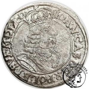 Polska Jan II Kazimierz ort Toruń 1662  st. 3