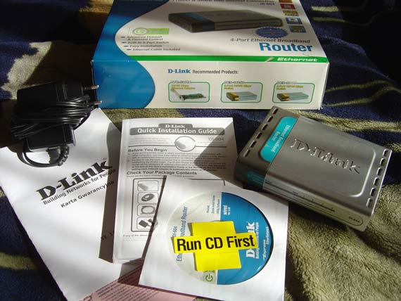 ROUTER D-Link D-604 - BCM