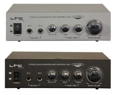 Wzmaniacz Stereo z Karaoke 2 x 50 wat
