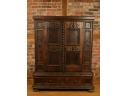 Włoski Kabinet, BAROCCO, 1701 WENECJA orzech !!!
