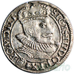 RR- Grosz koronny Olkusz Zygmunt III Waza, 1594 R5