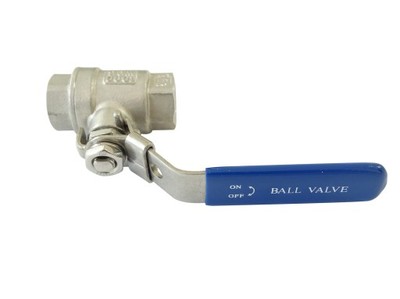 Zawór Kulowy 1/2 . Dwuczęściowy. Destylator, Keg