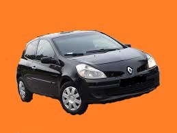 Renault clio III 3 chłodnica pas przód drzwi 3D