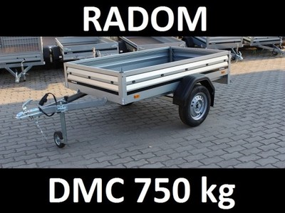 Przyczepa przyczepka lekka solidna Brenderup 1205S