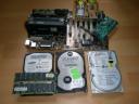 Płyta+Intel pentium II+ram+tuner+3 Hdd-zestaw