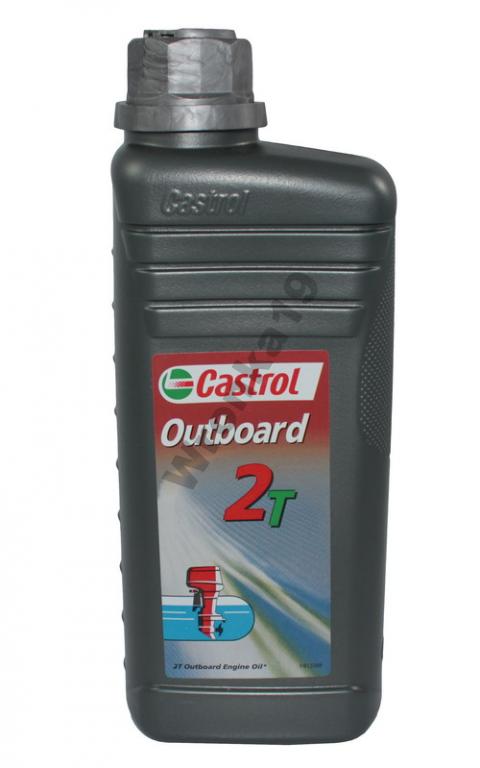 OLEJ DO LODZI MOTOROWKI CASTROL OUTBOARD 2T 1L
