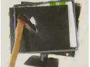 dedykacja oszustom Monitor LCD 19" uszkodzony