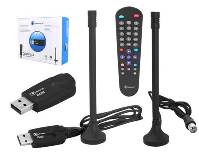 Tuner DEKODER DVB-T HDTV USB + Antena CABLETECH