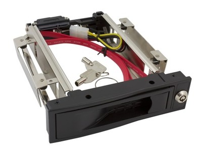 AK184 KIESZEŃ NA DYSK HDD 3,5 5,25 SATA II KLUCZ