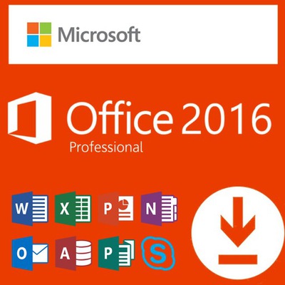 KLUCZ MICROSOFT OFFICE 2016 PROFESSIONAL PL
