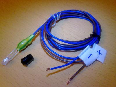 LED Dwukolorowy wskaznik napiecia akumulatora LED