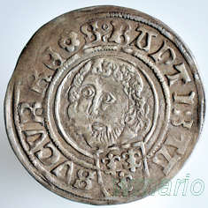 KSIĘSTWO NYSKIE BISKUPÓW WROCŁ. Grosz 1508, R4