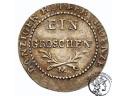 WMG grosz 1812 odbitka w czystym srebrze st. 2+/1-