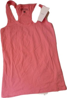 BERSHKA - EXTRA BLUZKA BOKSERKA RÓŻ M