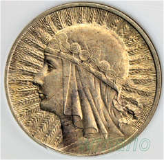 2 zł 1934, Głowa, wspaniałe, MS65