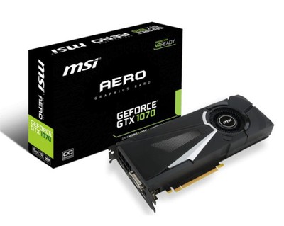 Karta graficzna MSI GeForce GTX 1070 8GB AERO