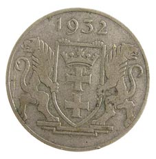5 guldenów gdańskich z 1932 roku  (5872R)