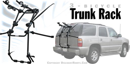 Promocja! BAGAZNIK na 3 ROWEROWY NA KLAPE +ZAMEK