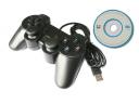 PAD PC Dual Shock USB podwójna wibracja PS2 + cd