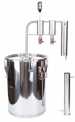 Destylator szybkowar 24L na indukcję + FILTR Łódź