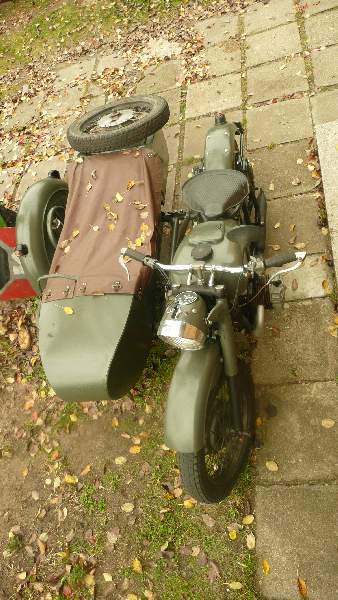 Tanio! k750 Dniepr. Wsiadasz i jedziesz!