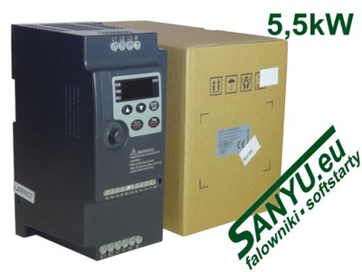 Falownik SANYU SX1000-5R5G-4 (3x400V, 5,5kW)