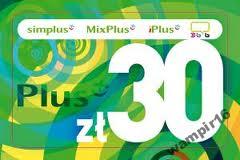 SIMPLUS  30ZL ZA 21,99 - MBANK/PzA - OKAZJA!
